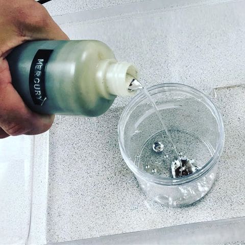 Silver Liquid Mercury