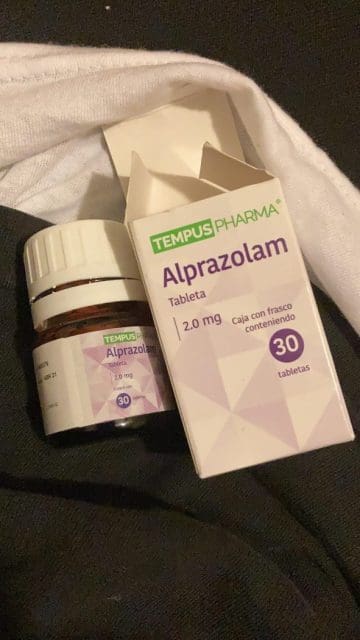 Alprazolam Tempus Pharma 2mg Pills , Alprazolam 2mg
