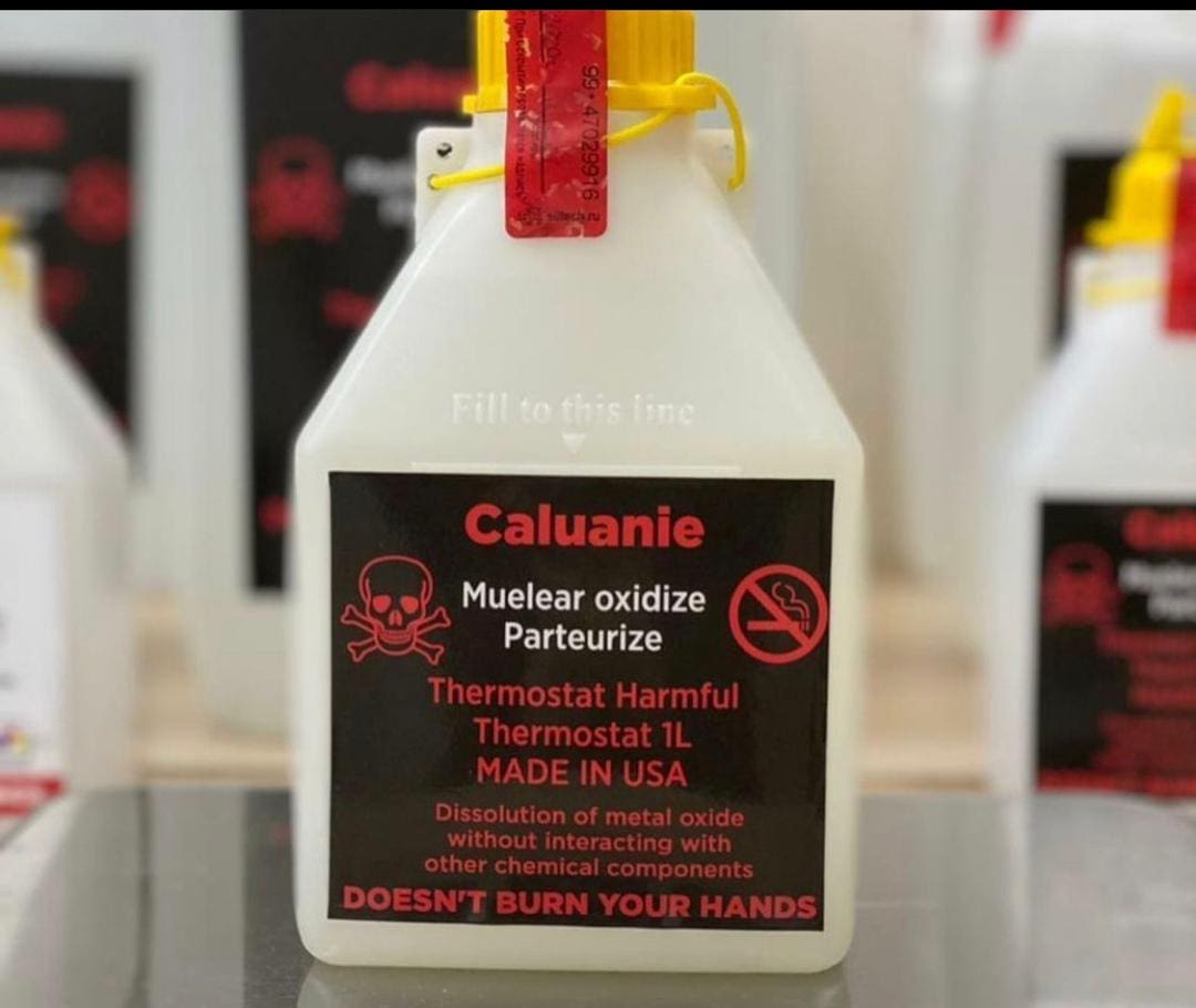 CALUANIE MUELEAR OXIDIZE